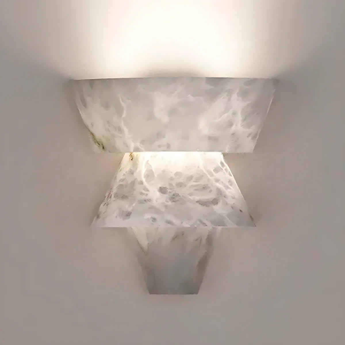 Spanish Alabaster Wall Lamp View 4 | Rinkle Wall Lamp | Spanish Alabaster | JINSHE | JINSHE
