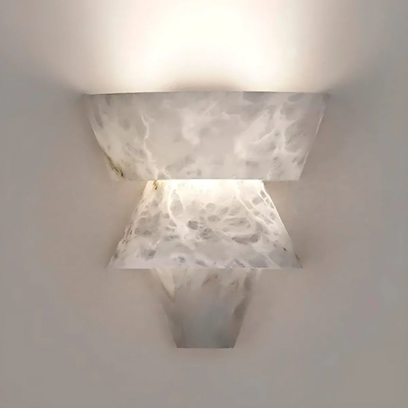 Spanish Alabaster Wall Lamp View 4 | Rinkle Wall Lamp | Spanish Alabaster | JINSHE | JINSHE