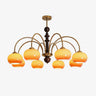Ripe Persimmon Curated Mouth-Blown Frosted Glass