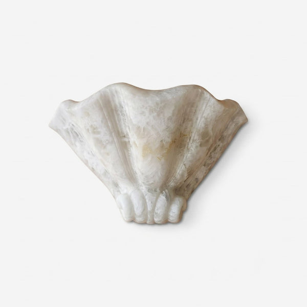 Roche Alabaster Curated Alabaster Wall Sconce