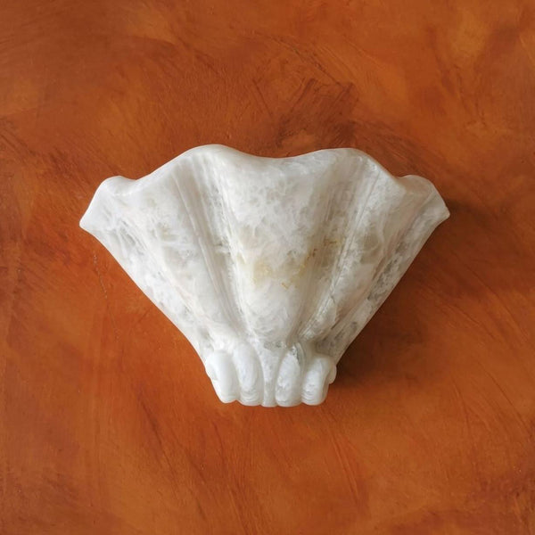 Roche Alabaster Curated Alabaster Wall Sconce