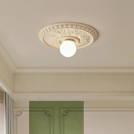 Rochelle Relief Flush Mount