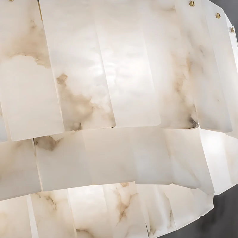 Spanish Alabaster Chandelier View 6 | Rock Chandelier | Spanish Alabaster | JINSHE | JINSHE