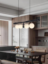 Roman Column Curated Mouth-Blown Frosted Glass C – handcrafted surface texture