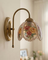 Rosabelle Curated Finished Iron Wall Sconce – dimensional scale reference
