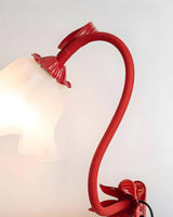 Rosalie Curated Optical Acrylic Table Lamp – macro detail view #1