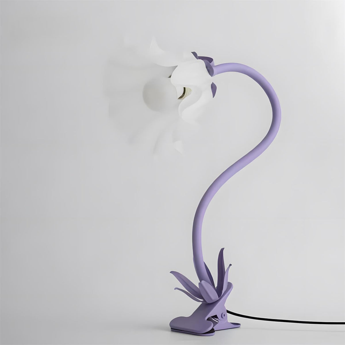 Rosalie Curated Optical Acrylic Table Lamp – architectural ceiling profile #1
