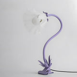 Rosalie Curated Optical Acrylic Table Lamp – architectural ceiling profile #1