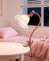 Rosalie Curated Optical Acrylic Table Lamp – dimensional scale reference