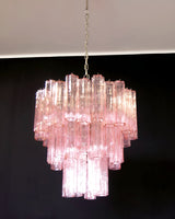 Rose Tubes Glass Curated Mouth-Blown Frosted Gla – illuminated warm ambiance setting