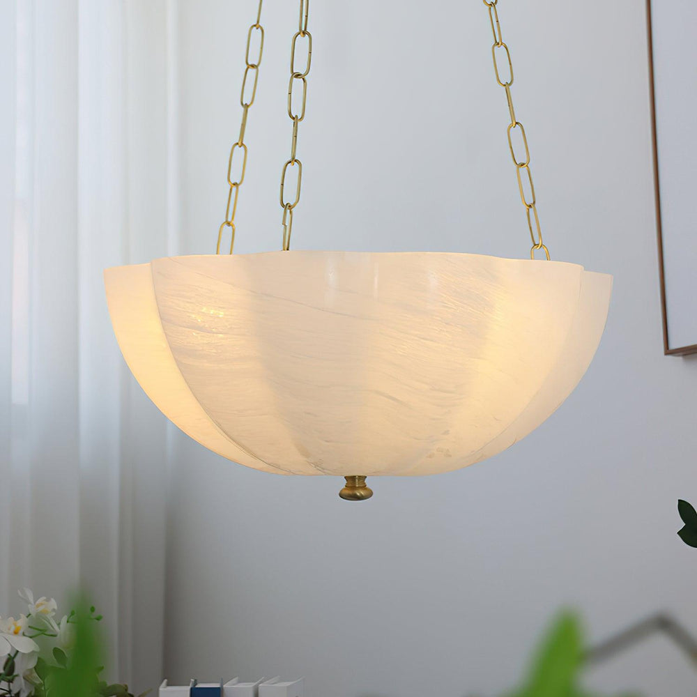 Rosehill Curated Mouth-Blown Frosted Glass Chand