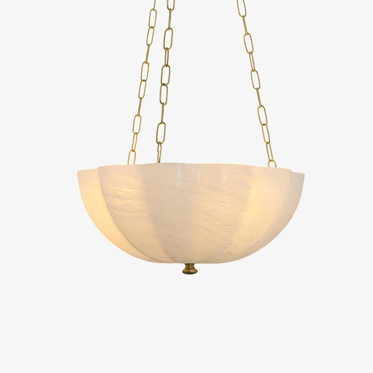 Rosehill Curated Mouth-Blown Frosted Glass Chand – Mouth-Blown Frosted Glass Chandelier