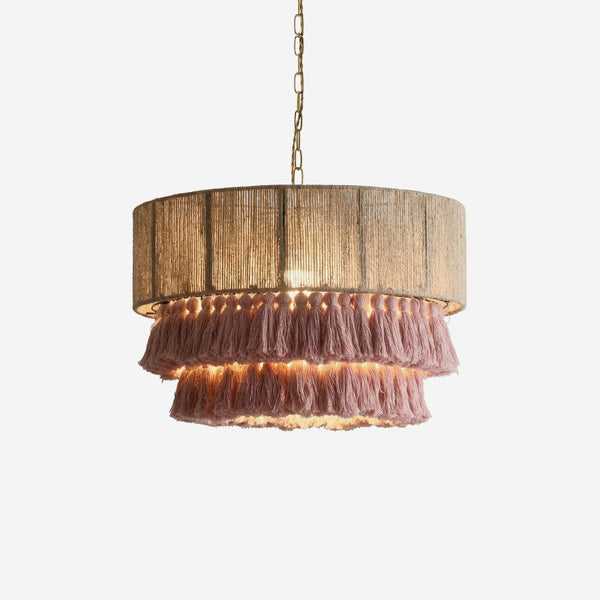 Roselle Curated Solid Brass Pendant Light
