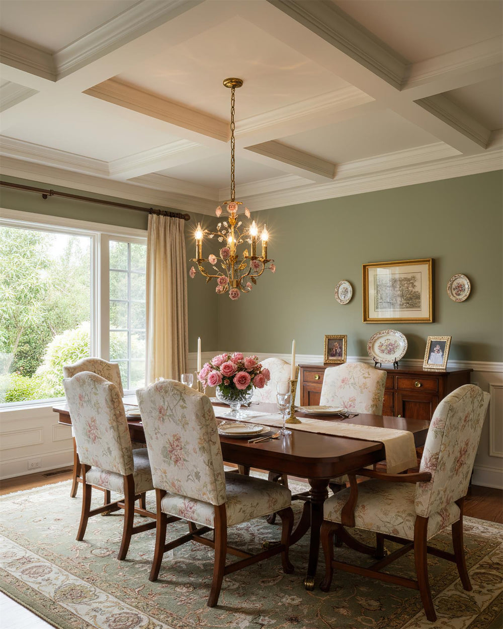 Roselune Curated Solid Brass Chandelier
