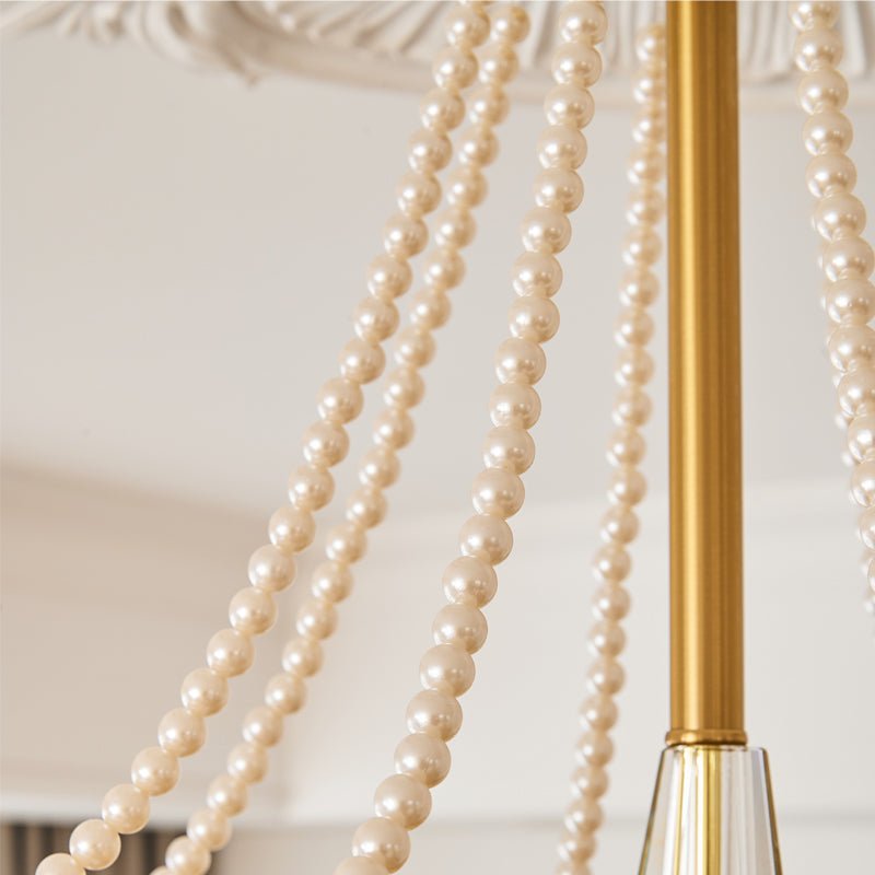 Rosemarie Bloom Curated Mouth-Blown Frosted Glas – full fixture elevation view