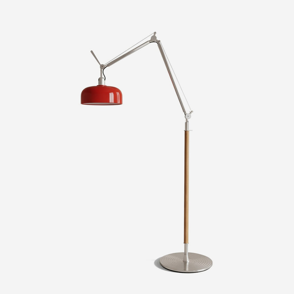 Rosso Floor Curated Iron & Glass Floor Lamp – Iron & Glass Floor Lamp