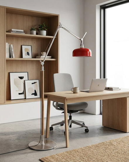 Modern Rosso Floor Lamp