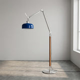 Rosso Floor Curated Iron & Glass Floor Lamp – W 32 cm × H 200 cm    W 12.6 × H 78.7 finish configuration #1