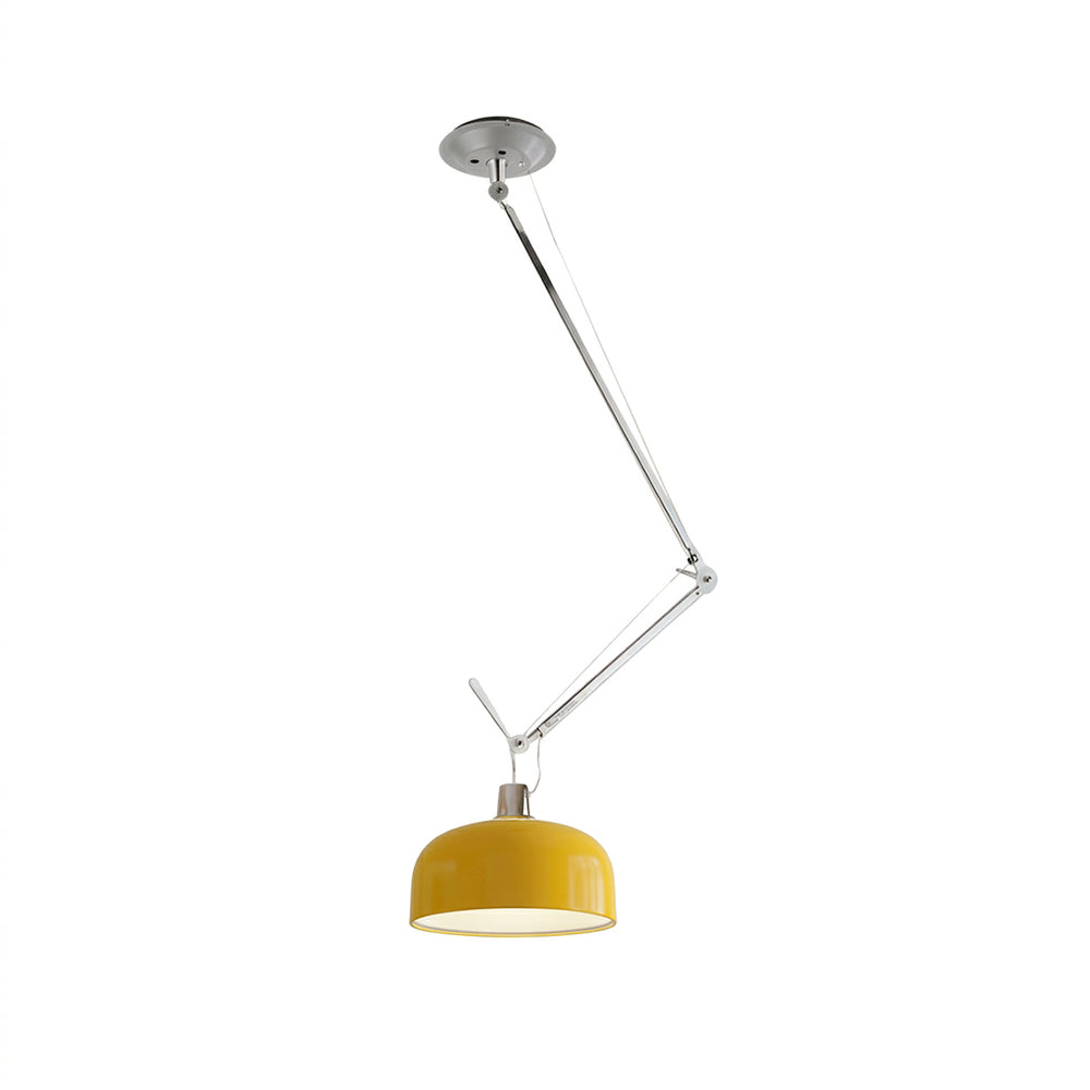Rosso Curated Iron & Glass Pendant Light – Dia 32cm x H 13cm  ∅ 12.6 x H 5.1 finish configuration
