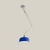 Rosso Curated Iron & Glass Pendant Light – Dia 32cm x H 13cm  ∅ 12.6 x H 5.1 finish configuration #1 #2