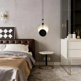 Spanish Alabaster Pendant Light View 2 | Round Pendant Light | Spanish Alabaster | JINSHE | JINSHE