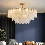 Round Cloud Glass Curated Mouth-Blown Frosted Gl – unlit natural material contrast