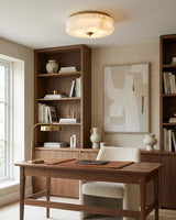 Rowen Alabaster Curated Alabaster Flush Mount Ce – architectural ceiling profile