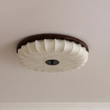Ruelline Curated Iron & Glass Flush Mount Ceilin – Dia 65cm x H 11cm  ∅ 25.6 x H 4.3 finish configuration