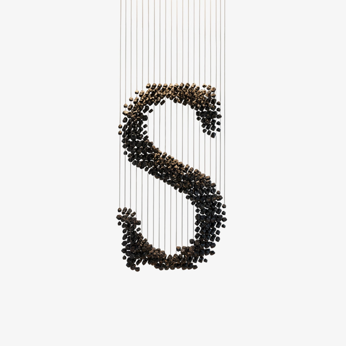 Charcoal Chandeliers S Curated Iron & Glass Chan – Iron & Glass Chandelier