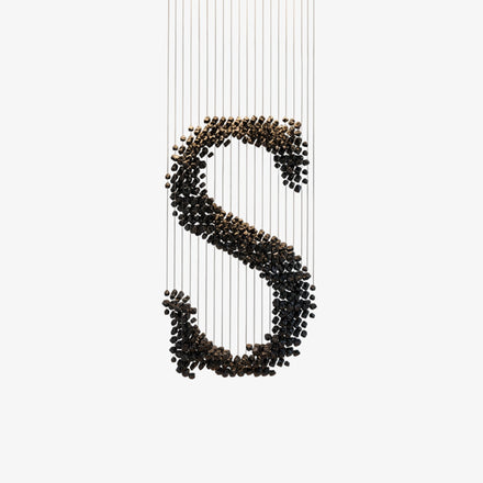Charcoal Model S Chandelier