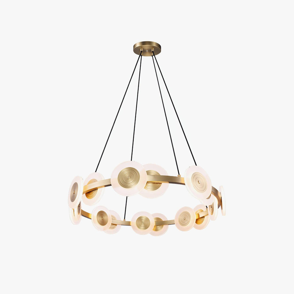 Samiya Nordic Curated Solid Brass Chandelier