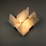Spanish Alabaster Wall Lamp View 9 | Sanbia Alabaster Wall Lamp | JINSHE | JINSHE
