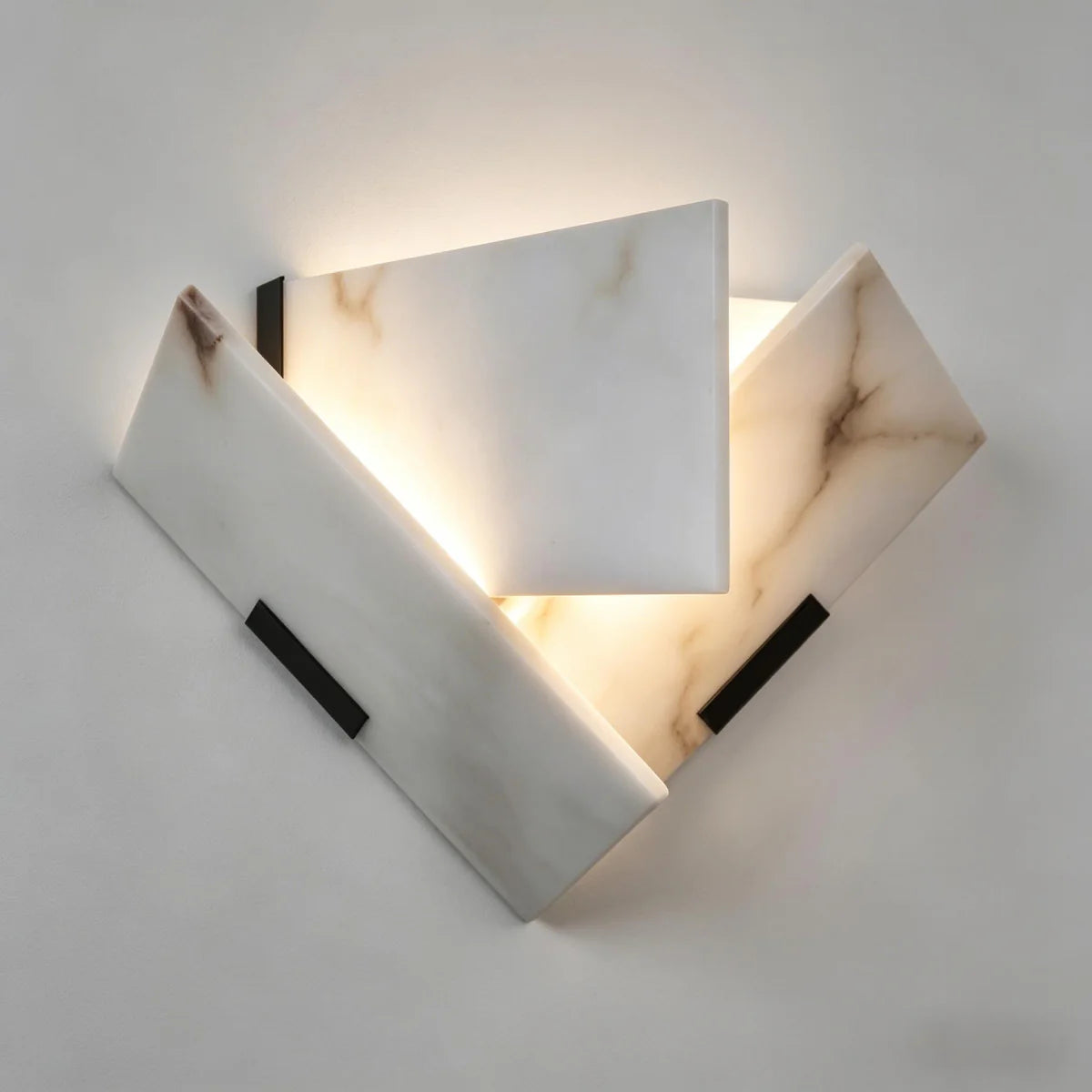 Spanish Alabaster Wall Lamp View 8 | Sanbia Alabaster Wall Lamp | JINSHE | JINSHE