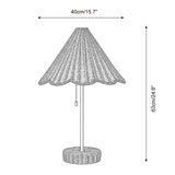 Scalora Curated Solid Brass Table Lamp – macro detail view