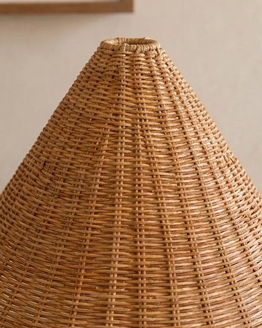Scalora Curated Solid Brass Table Lamp – macro detail view #1