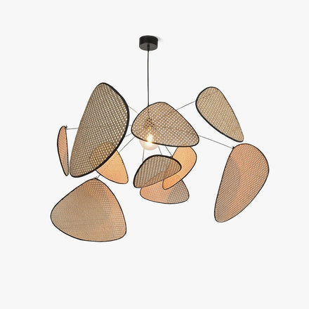 Screen Cannage Suspension Chandelier