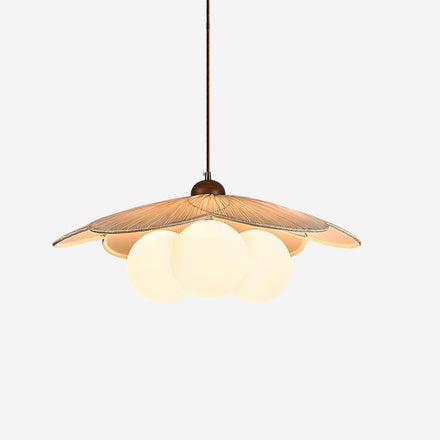 Sculpted Blossom Pendant Light