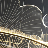 Sea Curated Iron & Glass Chandelier – handcrafted surface texture
