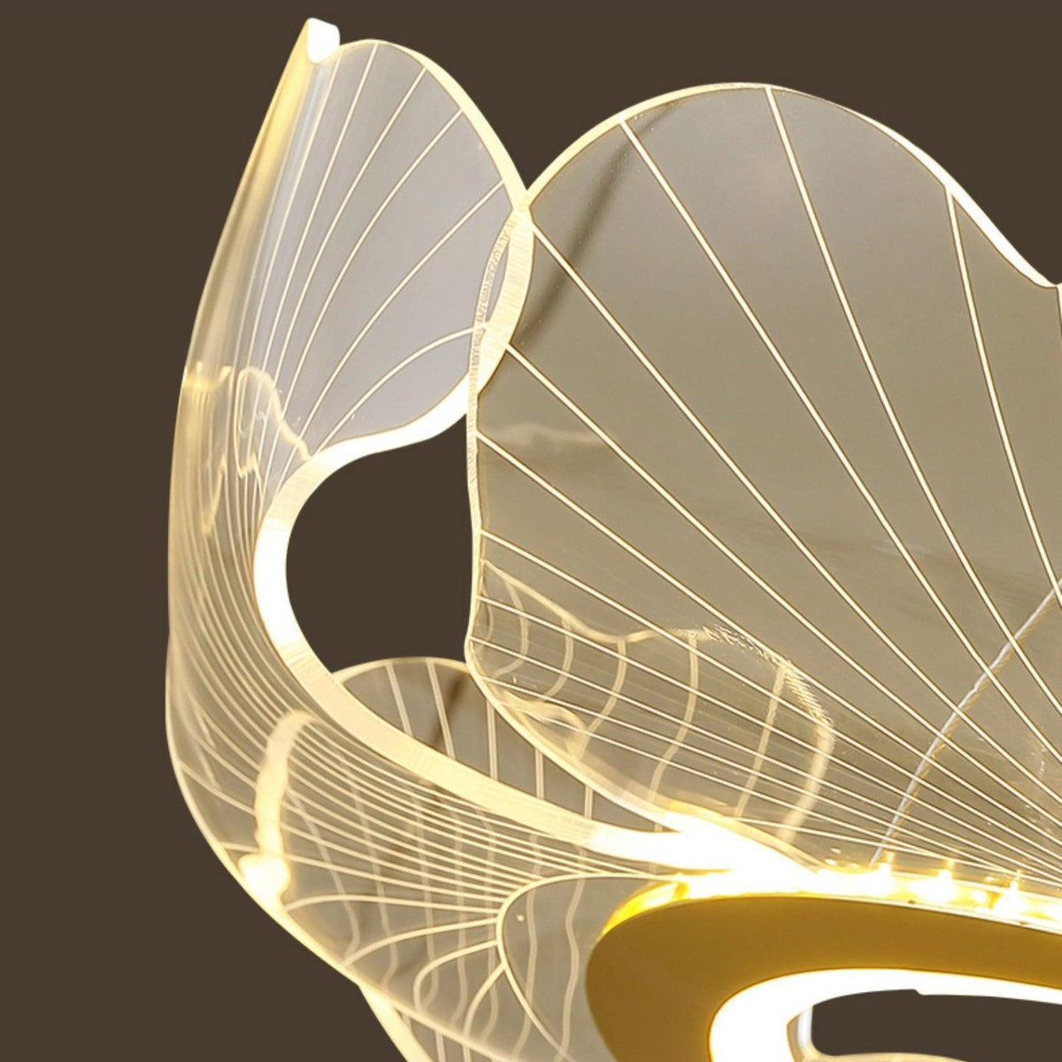 Sea Curated Iron & Glass Chandelier – dimensional scale reference