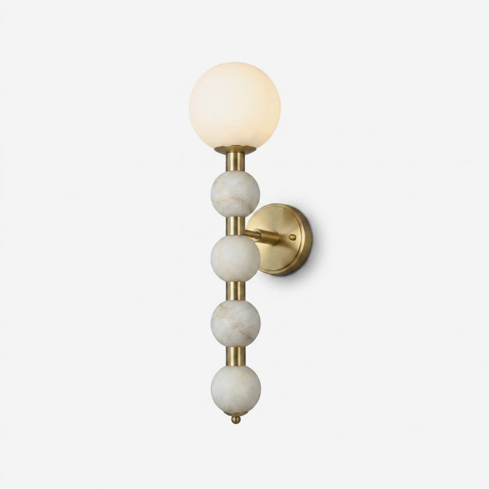Selene Gourd Alabaster Curated Alabaster Wall Sc – Alabaster Wall Sconce