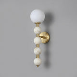 Selene Gourd Alabaster Curated Alabaster Wall Sc – W 14cm x H 58cm  W 5.5 x H 22.8 finish configuration