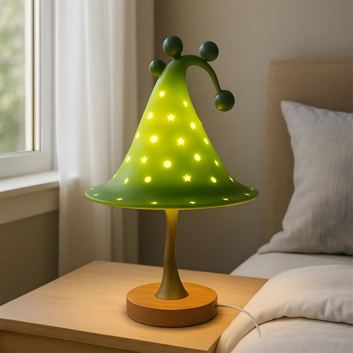 Selmira Curated Iron & Glass Table Lamp – W 28cm x H 45cm  W 11 x H 17.7 finish configuration