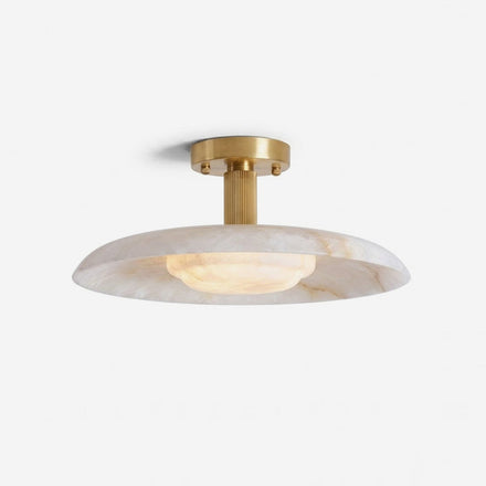 Selmora Alabaster Flush Mount