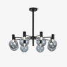 Selva Black Curated Mouth-Blown Frosted Glass Ch