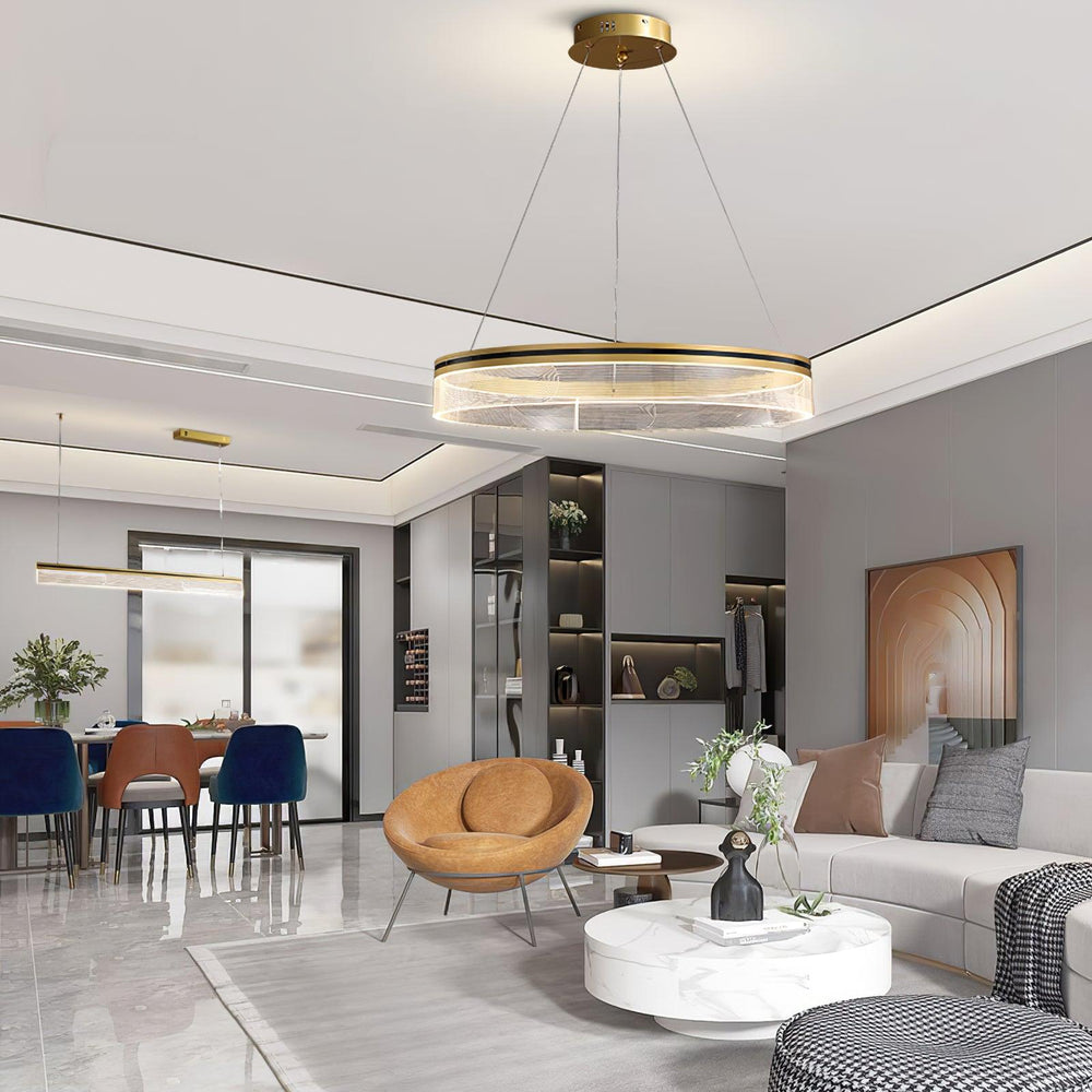 Sendra Curated Solid Brass Chandelier