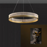 Sendra Curated Solid Brass Chandelier – architectural ceiling profile