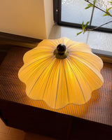 Seralyn Curated Iron & Glass Flush Mount Ceiling – structural canopy joint detail