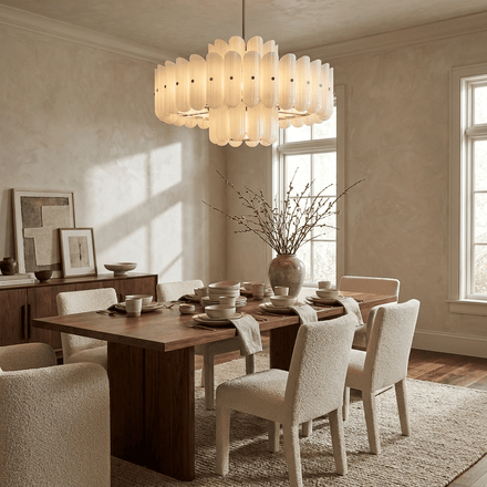 Seraphine Linear Fluted Chandelier