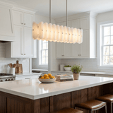 Seraphine Linear Fluted Glass Island Curated Mou – architectural ceiling profile