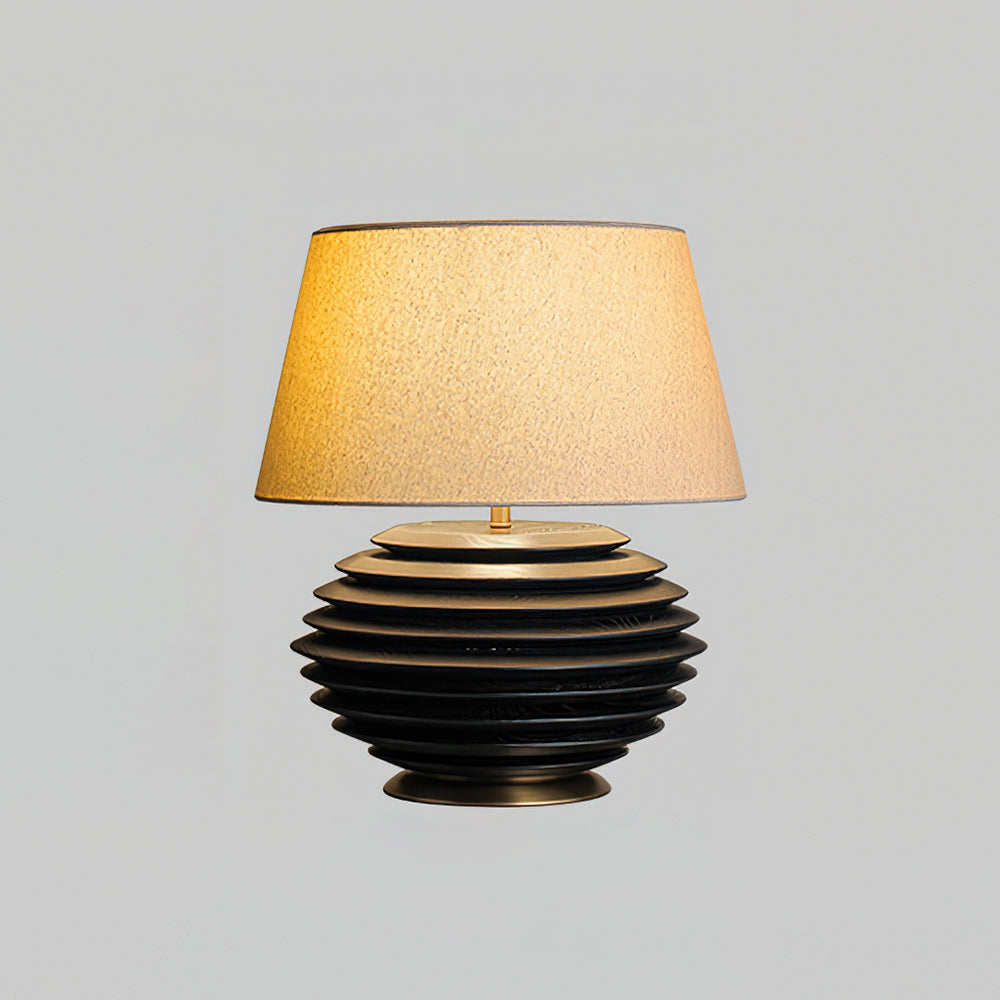 Serenity Strata Curated Hand-Thrown Ceramic Tabl – W 46cm x H 54cm  ∅ 18.1 x H 21.2 finish configuration #1 #2